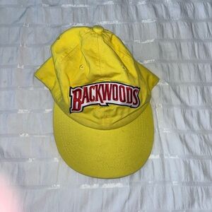 Backwoods yellow hat.